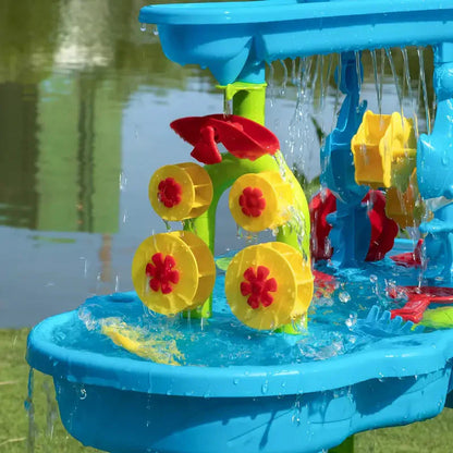 Kids Sand Water Table | Interactive Play Station With 15 Accessories