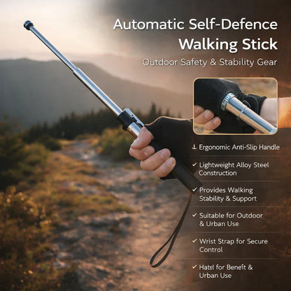 Self Defense Walking Stick Automatic Outdoor Gear